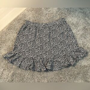 American Eagle Outfitters Animal Print Skirt